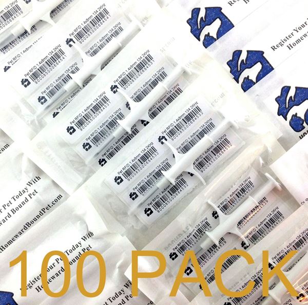Picture of 100 Pack HBP Mini Microchips